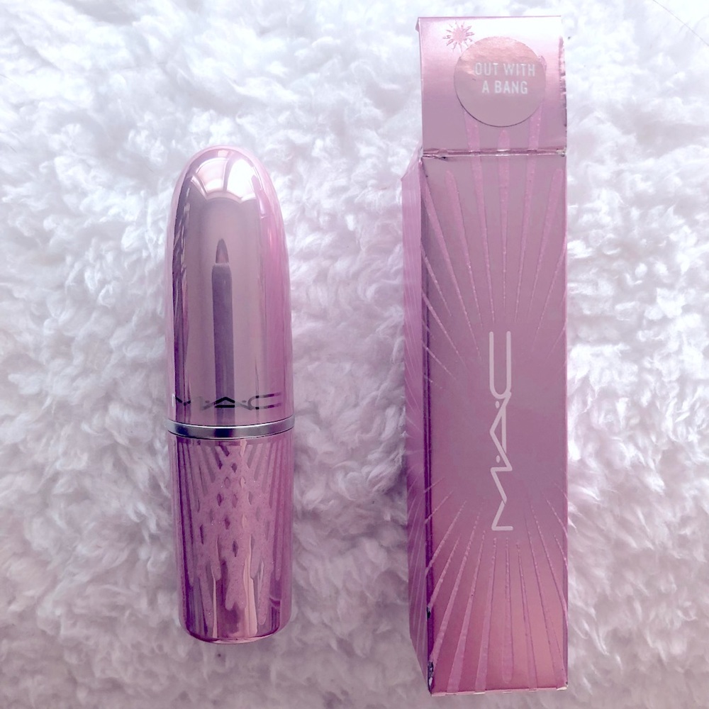 MAC spring limited edition lipstick (out with a bang)